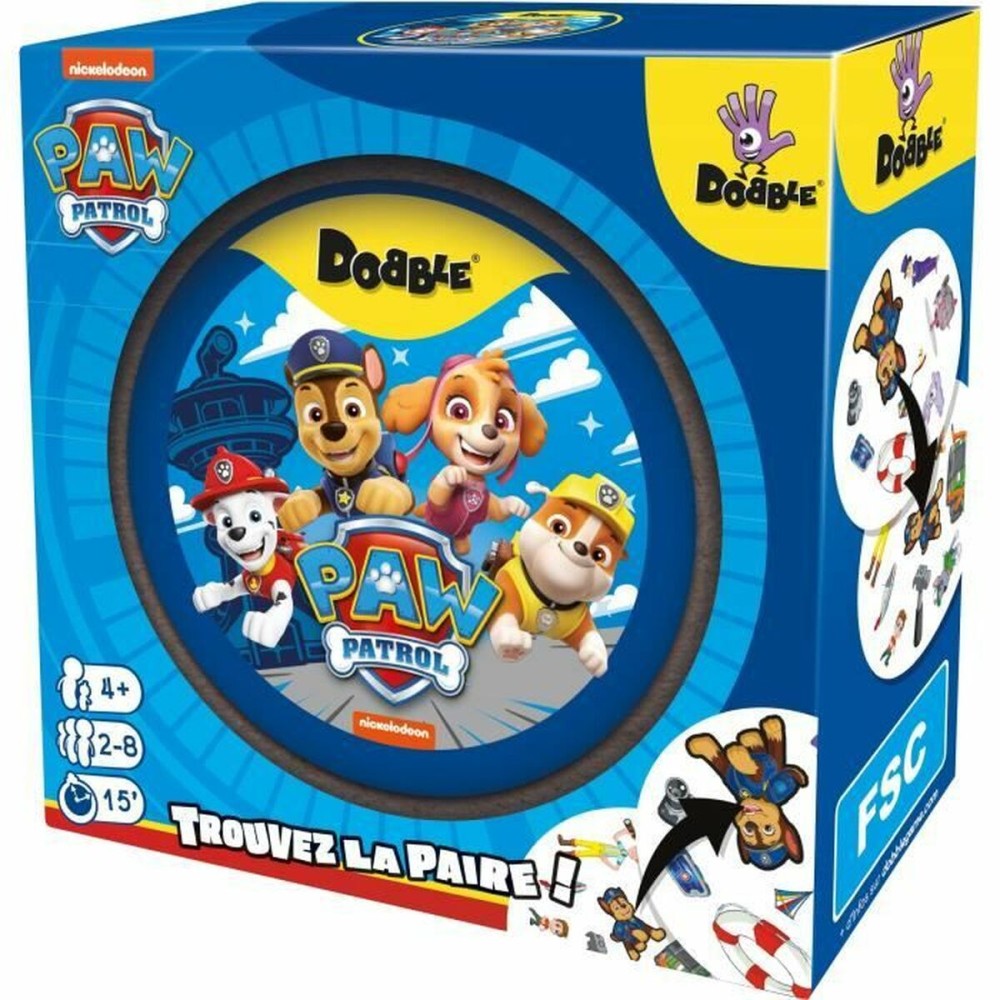 Jouet Educatif Asmodee Dobble Paw Patrol Multicouleur