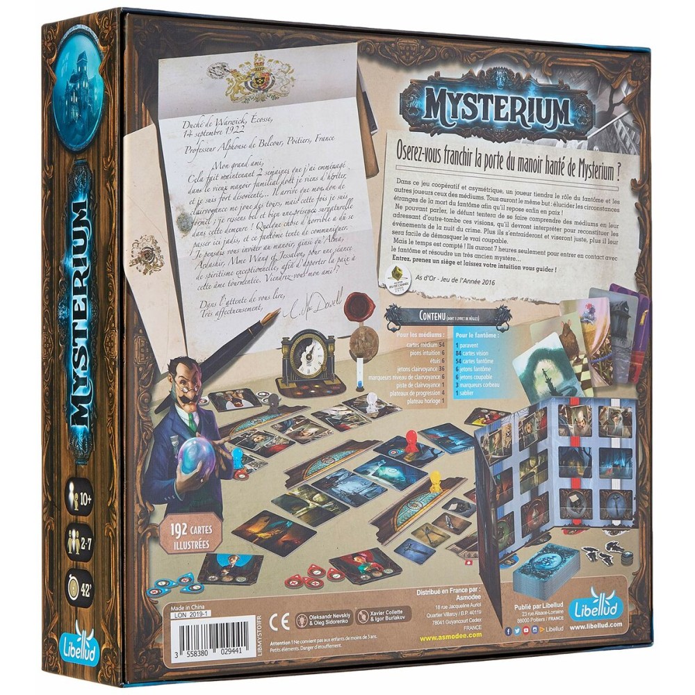 Tischspiel Asmodee Mysterium Französisch Mehrsprachig