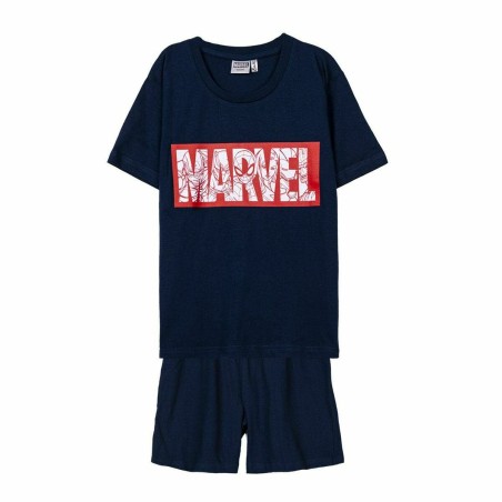 Pyjama Enfant Marvel Bleu foncé