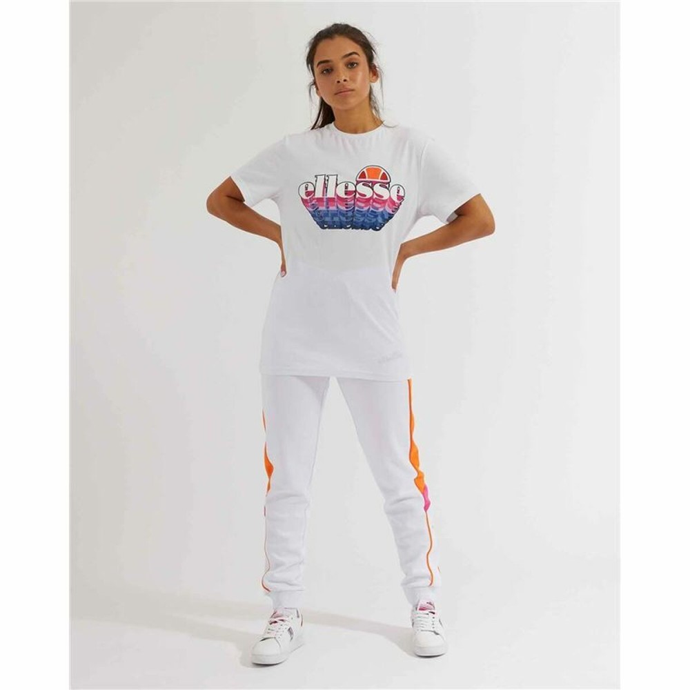 Women’s Short Sleeve T-Shirt Ellesse Zingha White L