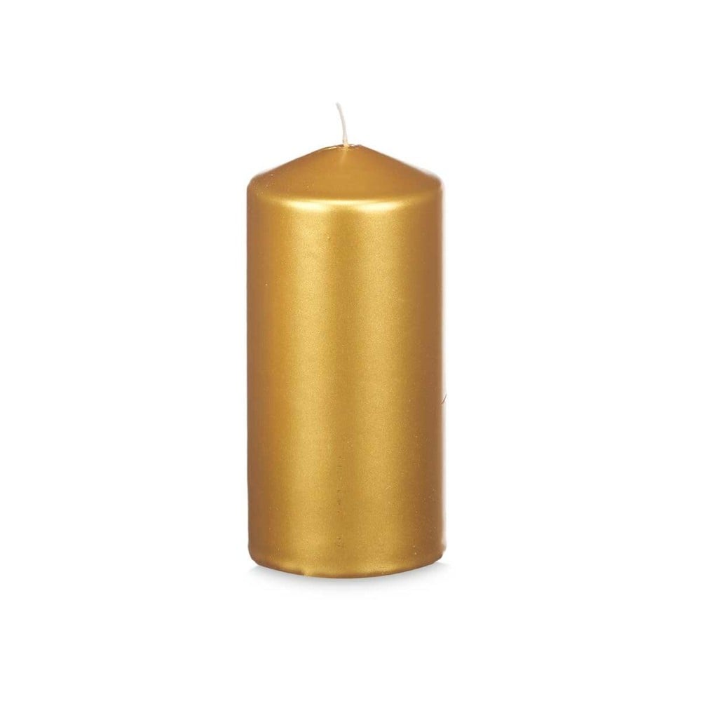 Candle Acorde 92538 Golden 7 x 15,5 x 7 cm (12 Units)