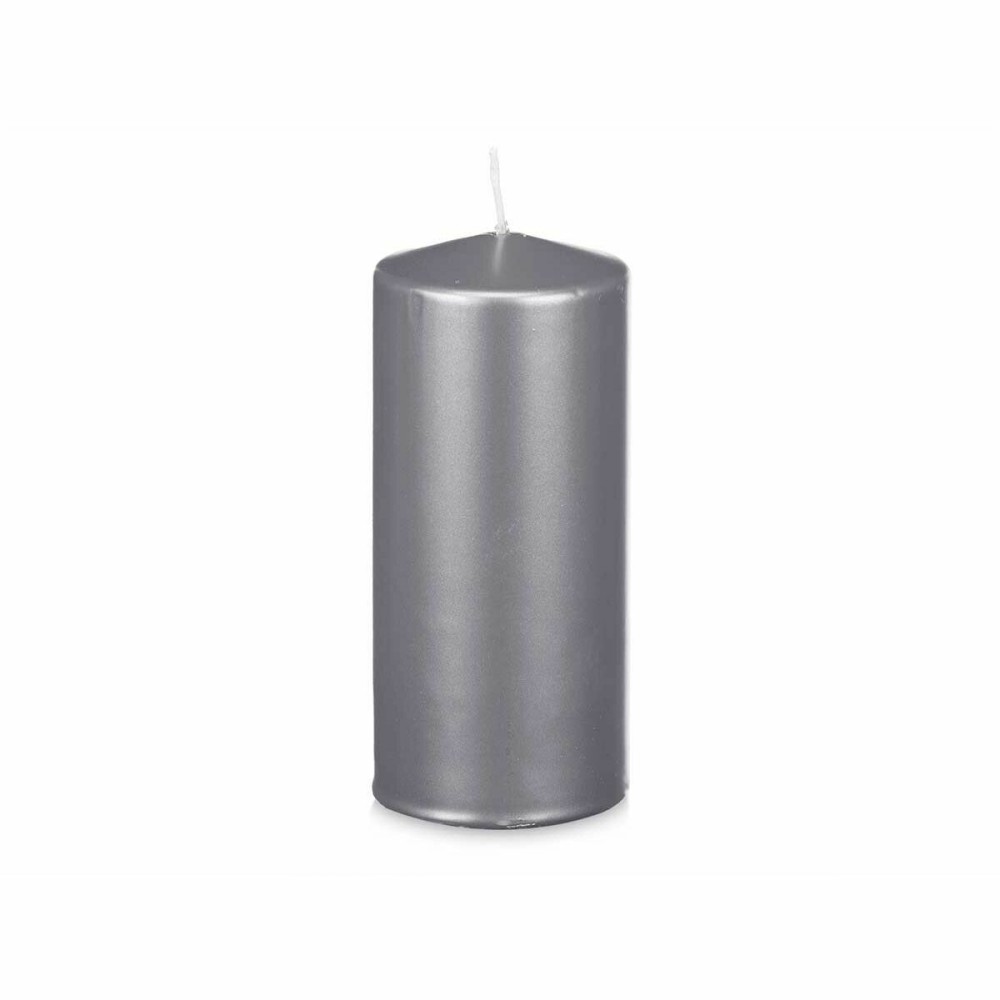 Candle Acorde 92547 Silver 9 x 20 x 9 cm (8 Units)