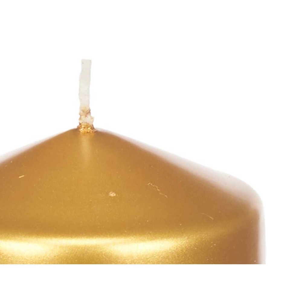 Candle Acorde 92532 Golden 7 x 7,5 x 7 cm (24 Units)