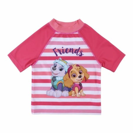 Bade-T-Shirt The Paw Patrol Rosa