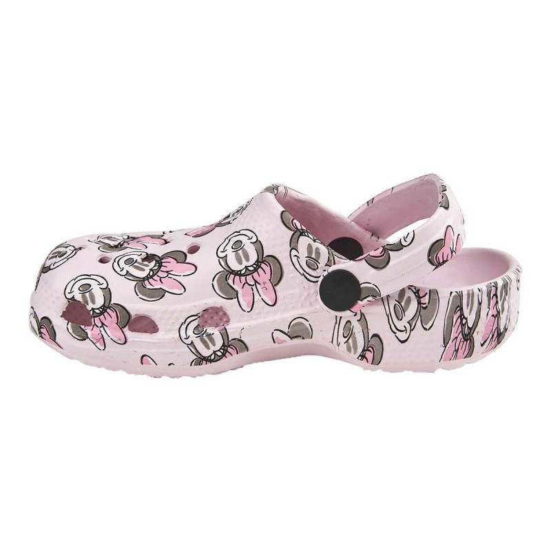 Beach Sandals Minnie Mouse Pink