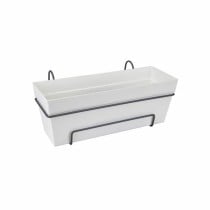 Plant pot Elho White polypropylene Plastic Rectangular 50 cm