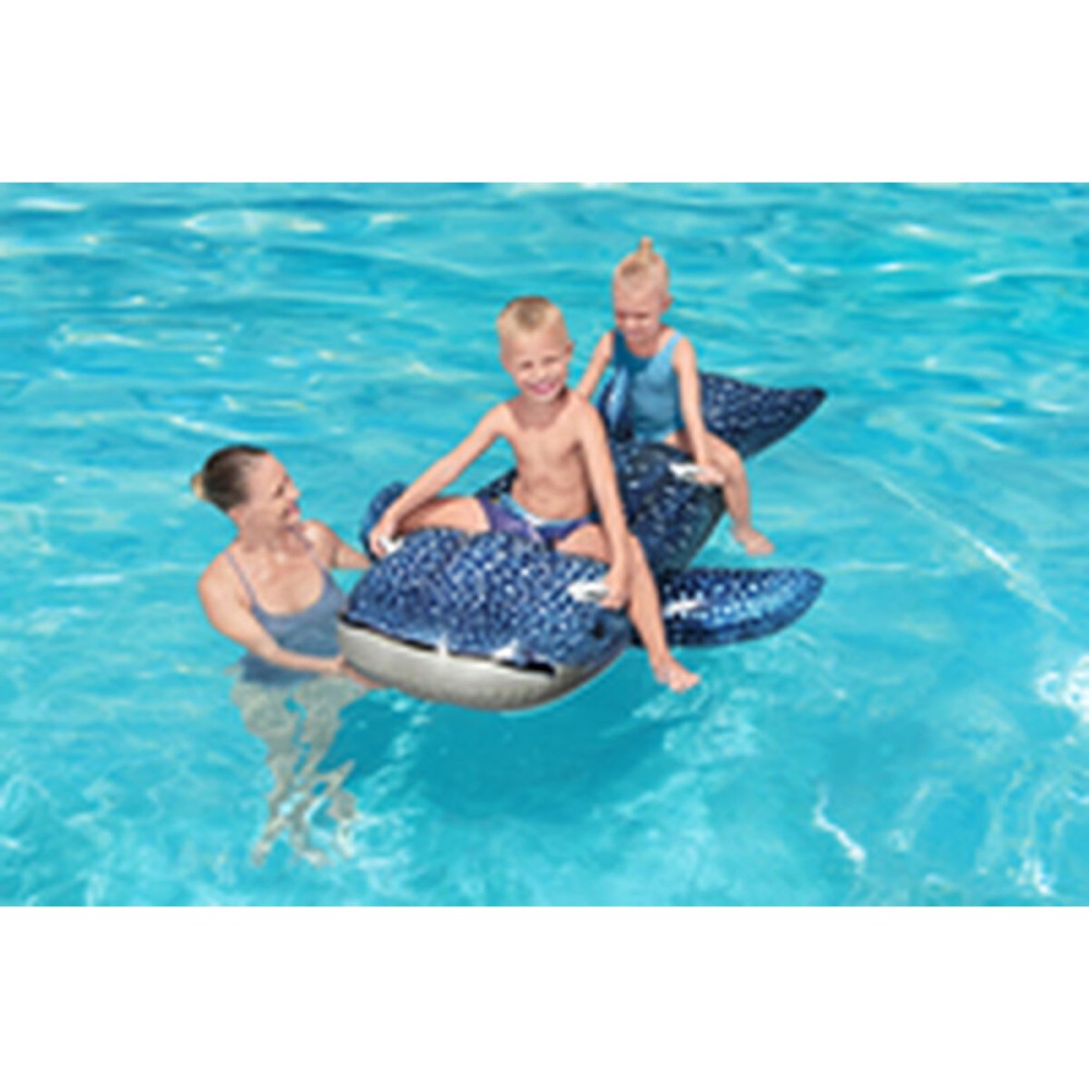 Bestway Aufblasbare Walhai Figur mit Griffen 193x122 cm +3 Jahre Strand und Pool 41482