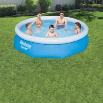 Bestway Piscine Gonflable Adulte Anneau avec Purificateur 305x76 cm Jardin 57270