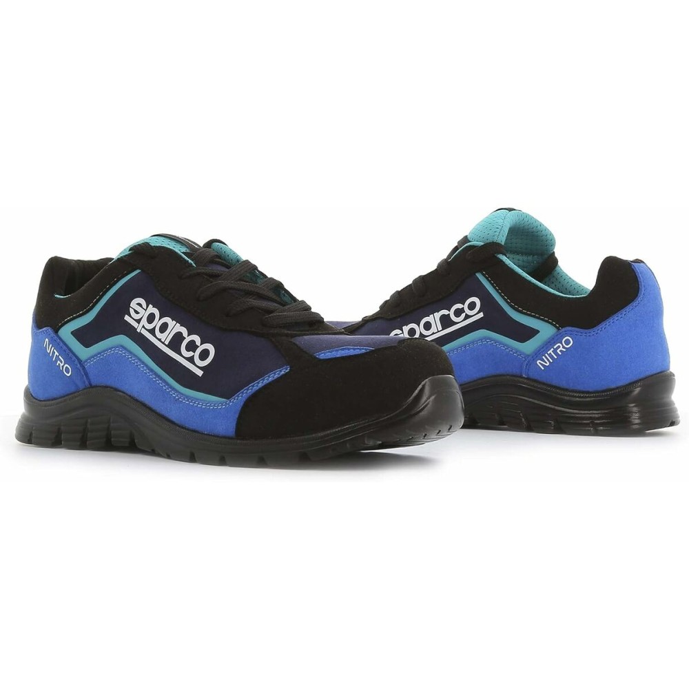 Sicherheits-Schuhe Sparco Nitro Petter (48) Blau Schwarz