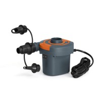 Bestway Elektrische Pumpe Stecker und Zigarettenanzünder 490 Liter/Minute Aufblasbarer und Camping 62142