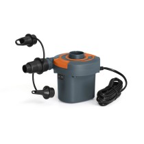 Bestway Elektrische Pumpe Stecker und Zigarettenanzünder 490 Liter/Minute Aufblasbarer und Camping 62142