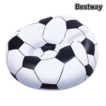 Bestway Riesiger Fußballsessel 114x112x66 cm +6 Jahre Innen- und Gartennutzung 75010