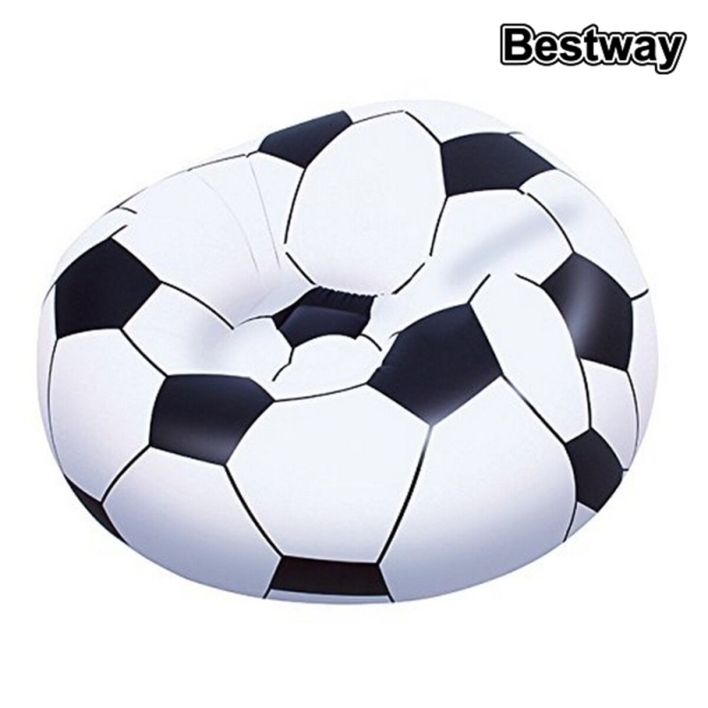 Bestway Fauteuil Géant Football 114x112x66 cm +6 Ans Intérieur et Jardin 75010