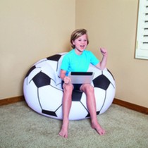 Inflatable Puff Bestway Multicolour 114 x 112 x 71 cm Football