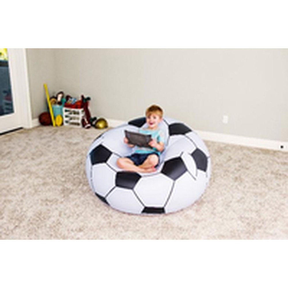 Inflatable Puff Bestway Multicolour 114 x 112 x 71 cm Football