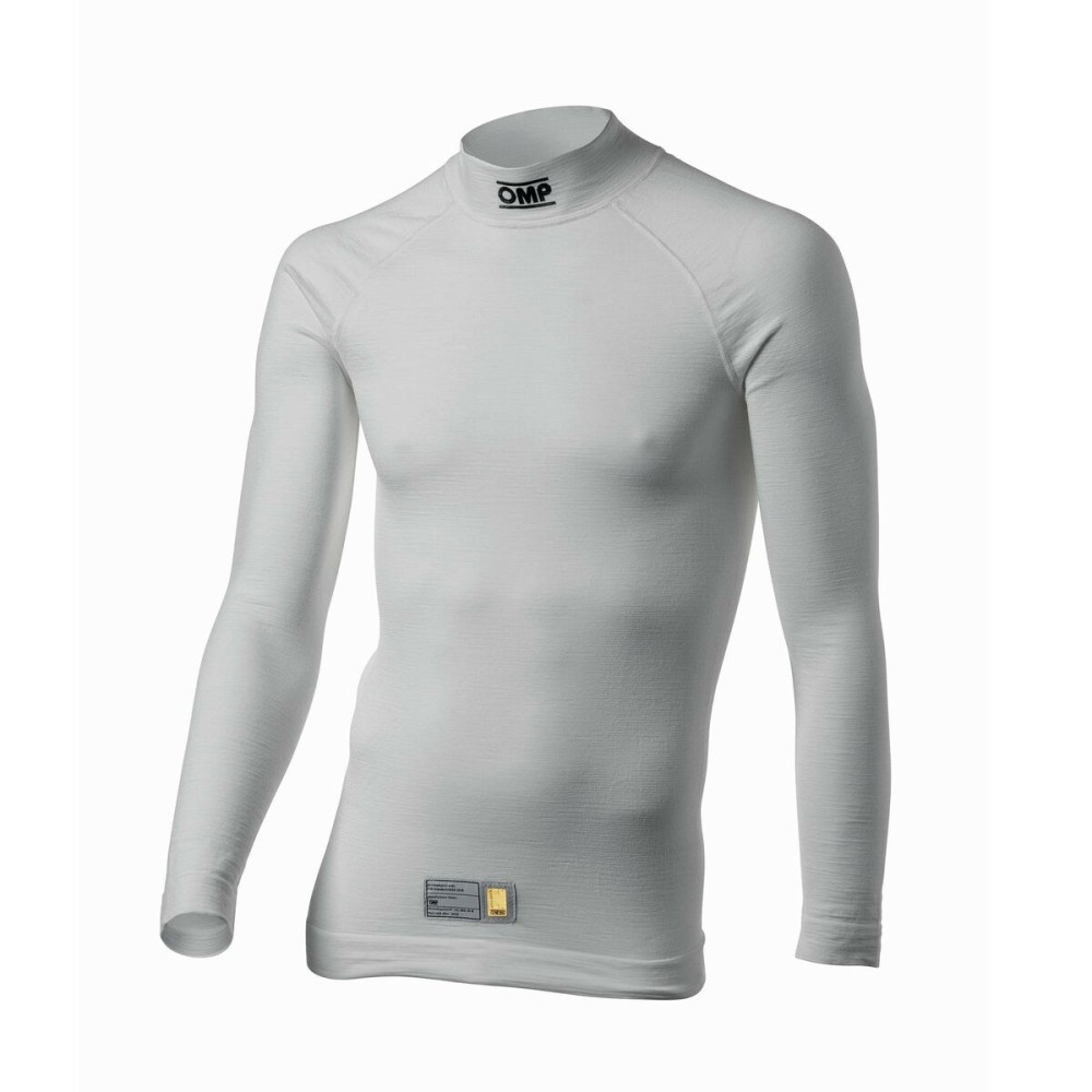 Thermoshirt OMP Tecnica Evo (XS/S) FIA 8856-2018 Weiß