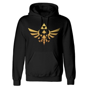 Sweat à capuche unisex The Legend of Zelda Hyrule Noir