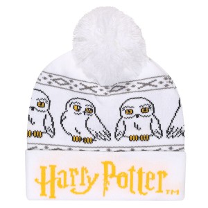 Hat Harry Potter Hedwig Snow Beanie White