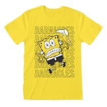 T-shirt à manches courtes unisex Spongebob Barnacles Jaune