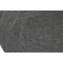 Pouf Home ESPRIT Gris 87 x 87 x 32 cm