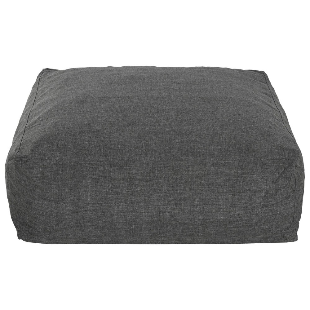 Pouf Home ESPRIT Gris 87 x 87 x 32 cm