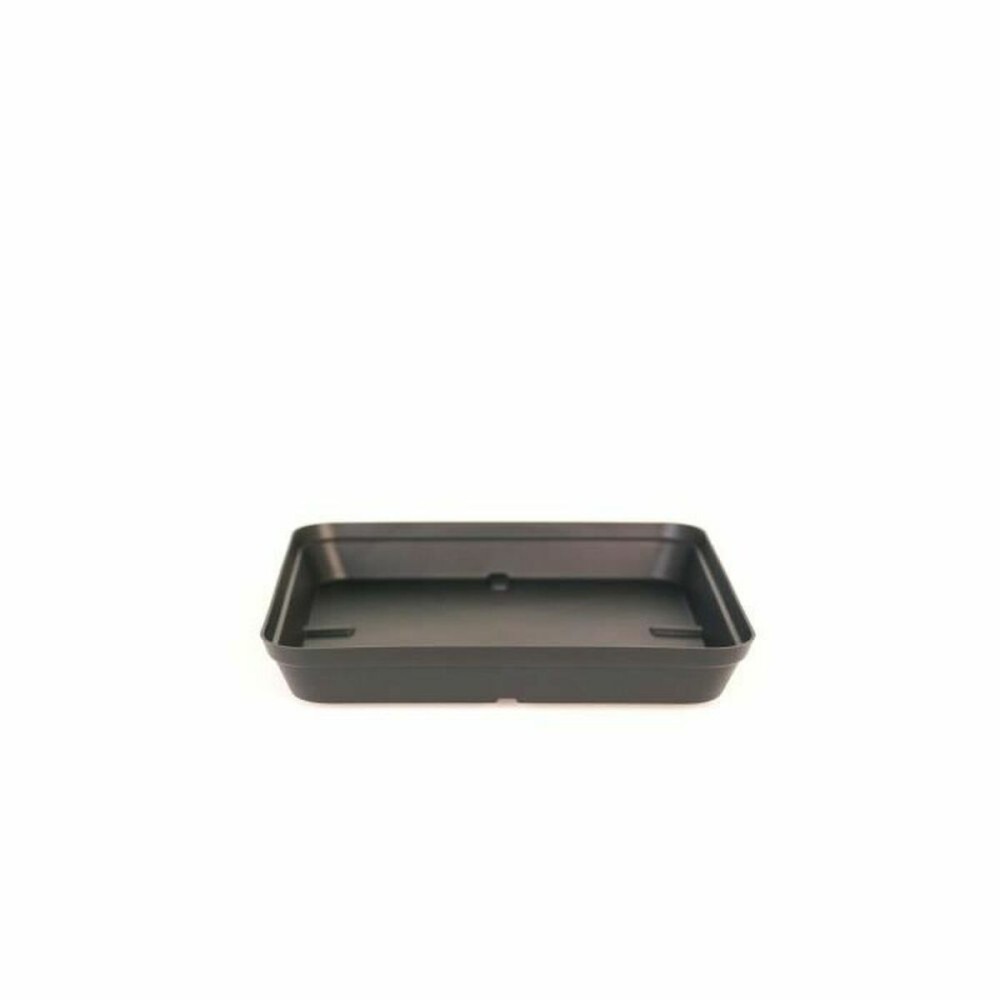 Flower Pot Dish Artevasi Capri 34 x 34 x 4,5 cm Anthracite