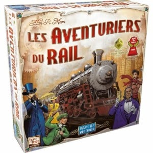 Jeu de société Asmodee The Adventurers of Rail USA (FR)