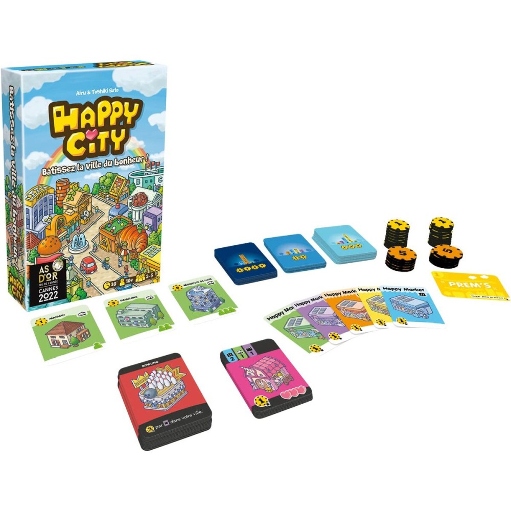 Jeu de société Asmodee Happy City (FR)