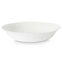 Salatschüssel Vivalto LQW-110 Weiß Opalglas 27,5 x 5,5 x 27,5 cm (18 Stück)