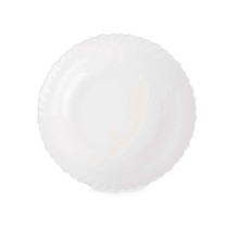 Saladier Vivalto LQW-110 Blanc Verre opalin 27,5 x 5,5 x 27,5 cm (18 Unités)