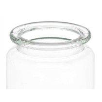 Topf Durchsichtig Glas 250 ml 8 x 13 x 8 cm (24 Stück) mit Deckel