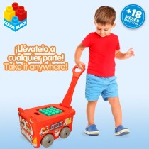 Building Blocks Color Block Suitcase Fireman 30 Pieces (2 Units)