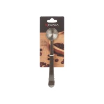 Coffee Spoon Kinvara W4034 Stainless steel 17,5 x 17,5 x 2,5 cm Clip (24 Units)