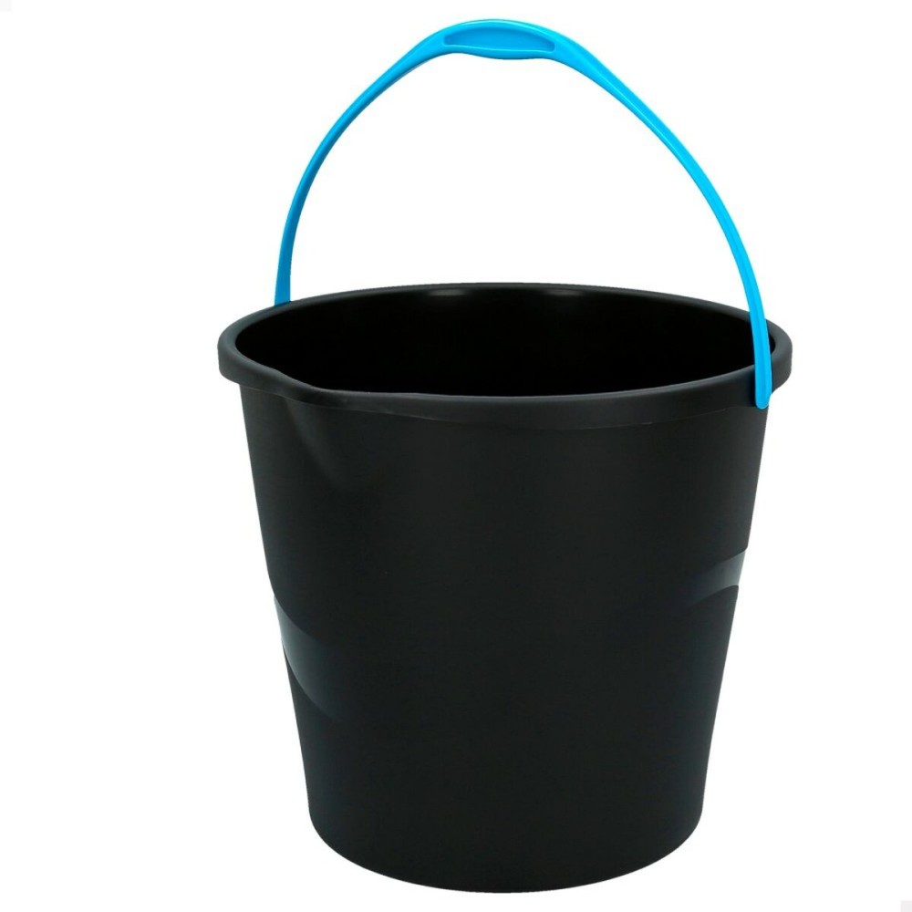 Bucket with Handle Colorbaby Black 10 L 29,5 x 26 x 28,5 cm (6 Units)