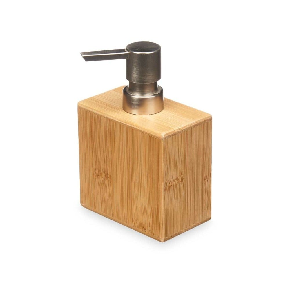 Soap Dispenser Berilo B7490-1 Silver Bamboo Plastic 9,7 x 15 x 5,8 cm (12 Units)