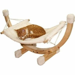 Hängematte für Katzen Kerbl Siesta 73 x 36 x 34 cm Weiß