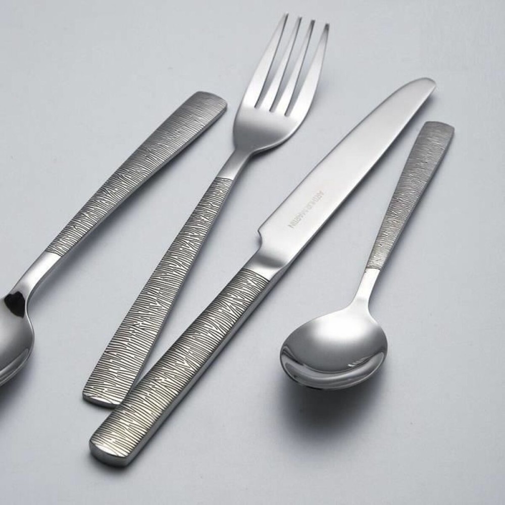 Cutlery Arthur Martin AM1551 Grey Stainless steel 24 Pieces