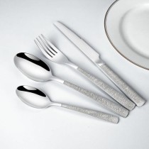 Cutlery Arthur Martin AM1551 Grey Stainless steel 24 Pieces