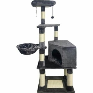 Scratching Post for Cats SWIFTY Dark Grey Sisal