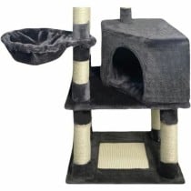 Scratching Post for Cats SWIFTY Dark Grey Sisal