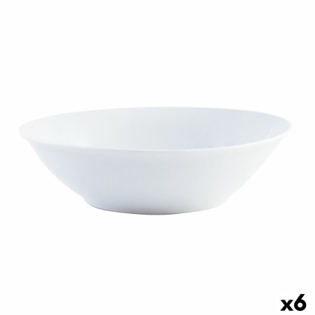 Saladier Quid Basic Céramique Blanc (23 cm) (6 Unités)