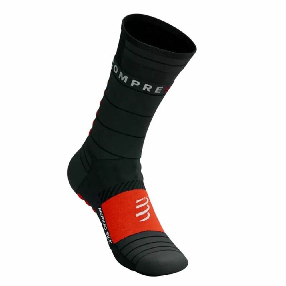 Sportsocken Compressport Pro Racing Rot Schwarz