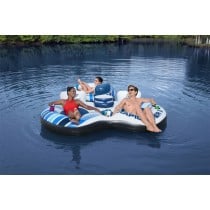 Bestway Doppel-Aufblasrad mit Griffen Rapid Rider 251x132 cm Strand und Pool 43113