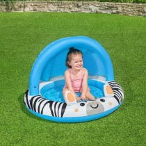 Bestway Piscine Gonflable Enfant Anneau Safari 97x66 cm +2 Ans Jardin 52559