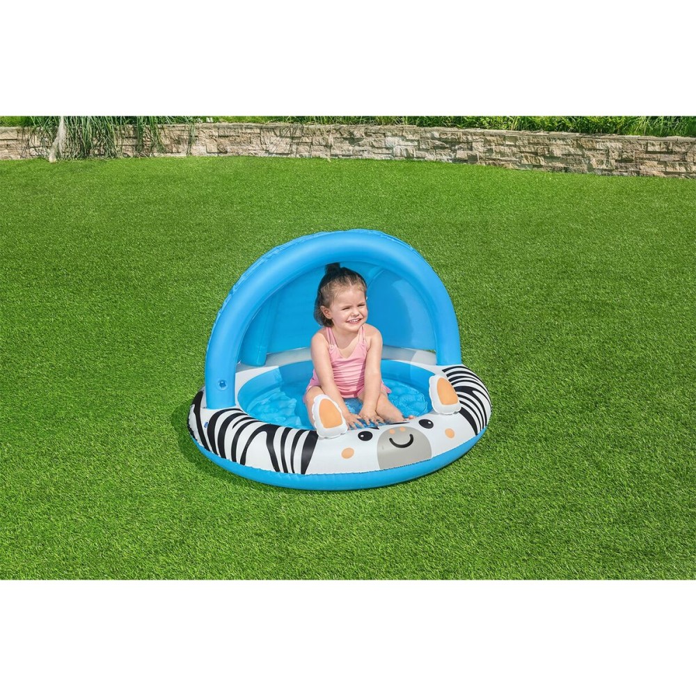 Bestway aufblasbares Kinderbecken Safari Ring 97x66 cm +2 Jahre Garten 52559