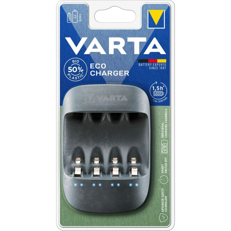 Akku-Ladegerät Varta Eco Charger 4 Batterien AA/AAA