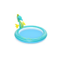 Inflatable Paddling Pool for Children Bestway Sea Horse 188 x 160 x 86 cm