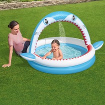 Inflatable Paddling Pool for Children Bestway Shark 163 x 127 x 92 cm