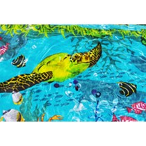 Bestway Aufblasbares Pool 2 Kammern 3D Meeresboden mit Zubehör 262x175x51 cm +3 Jahre Garten 54177