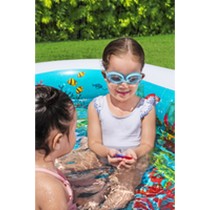 Inflatable Paddling Pool for Children Bestway 3D Multicolour 262 x 175 x 51 cm 2 persons